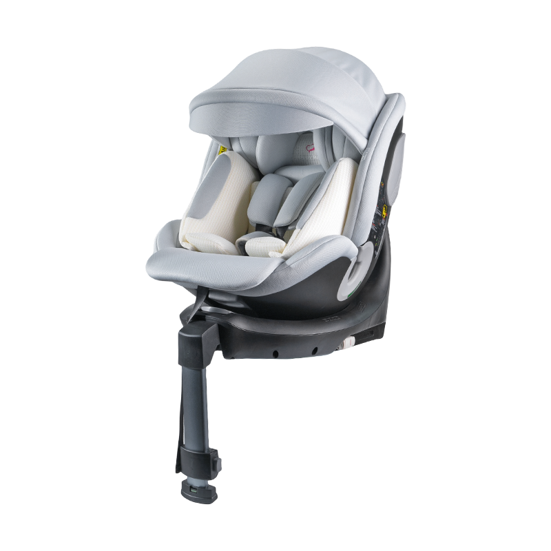 ISO FIX + サポートレッグ 360 回転 後向き/前向きベビーカーシート 40-150cm