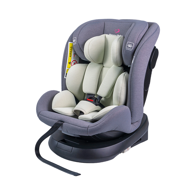 ISOFIX + トップテザー 360 回転後向き/前向きベビーカーセーフティシート 40-150cm