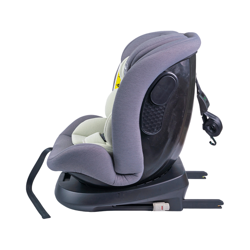 ISOFIX + トップテザー 360 回転後向き/前向きベビーカーセーフティシート 40-150cm