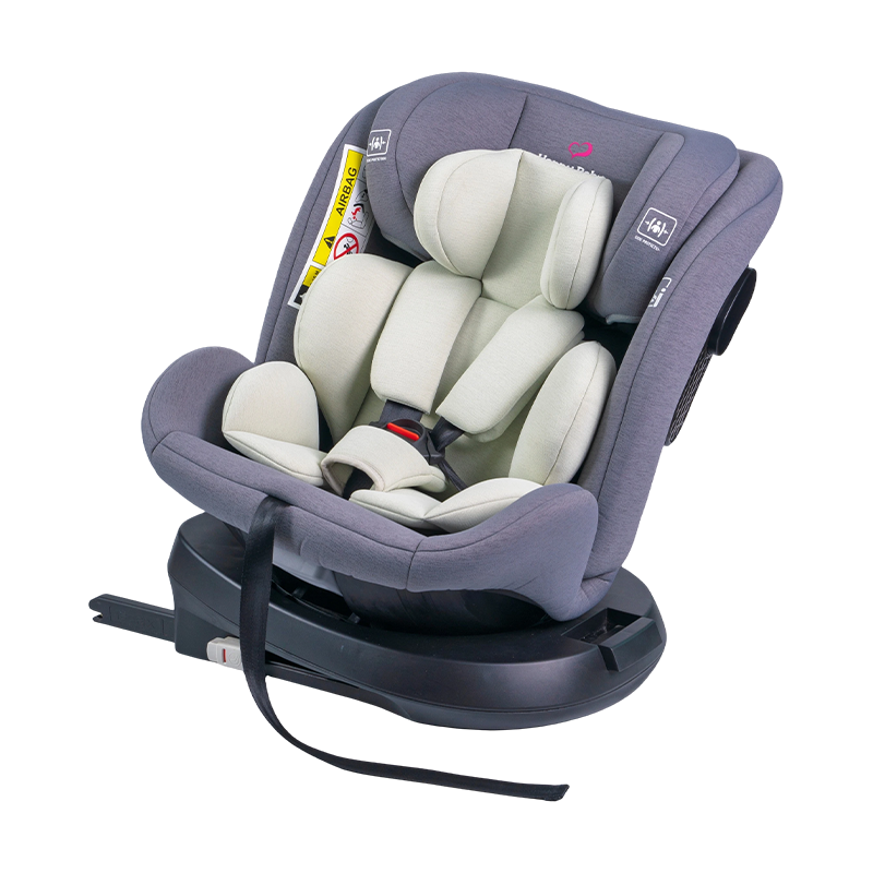 ISOFIX + トップテザー 360 回転後向き/前向きベビーカーセーフティシート 40-150cm